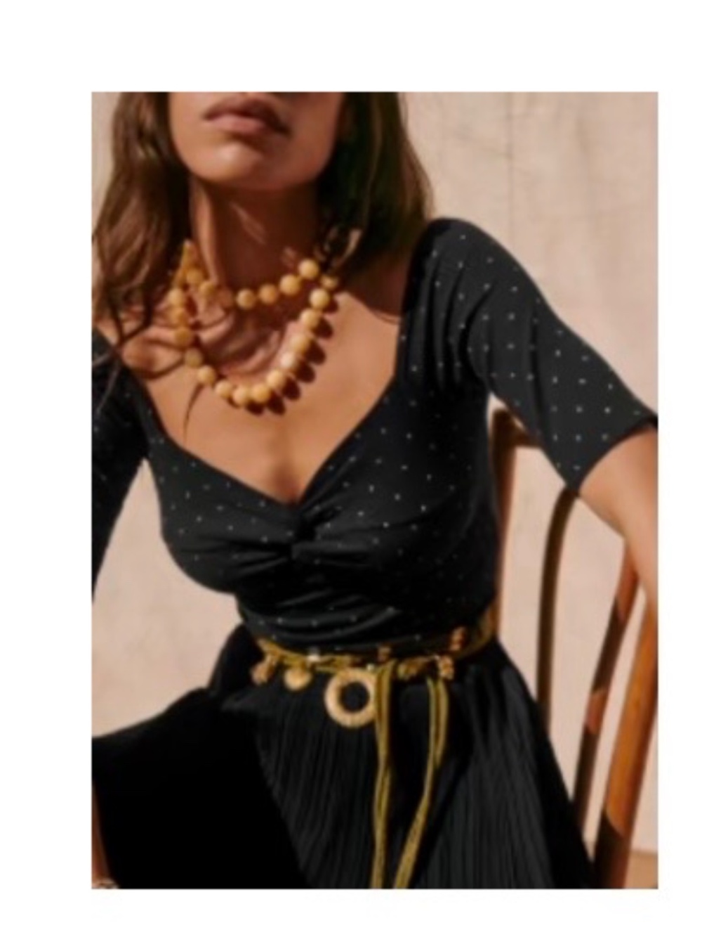 Sézane Caro tee size 46 (14)